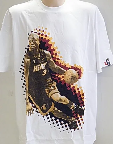 Camiseta UNK Wade Miami Heat NBA (blanca)