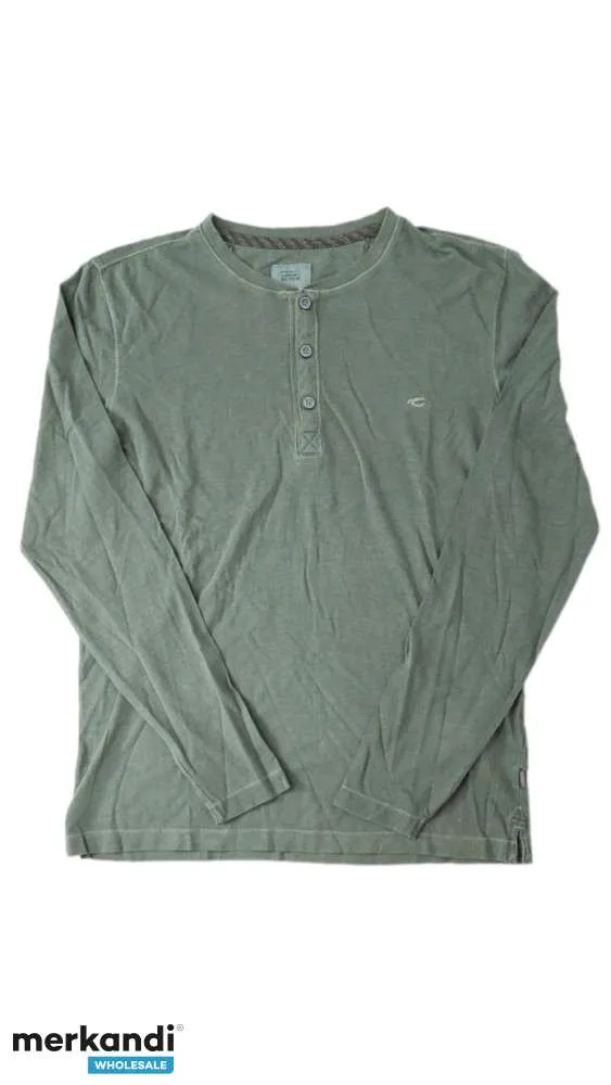 Camisetas hombre camel manga larga defectuosas