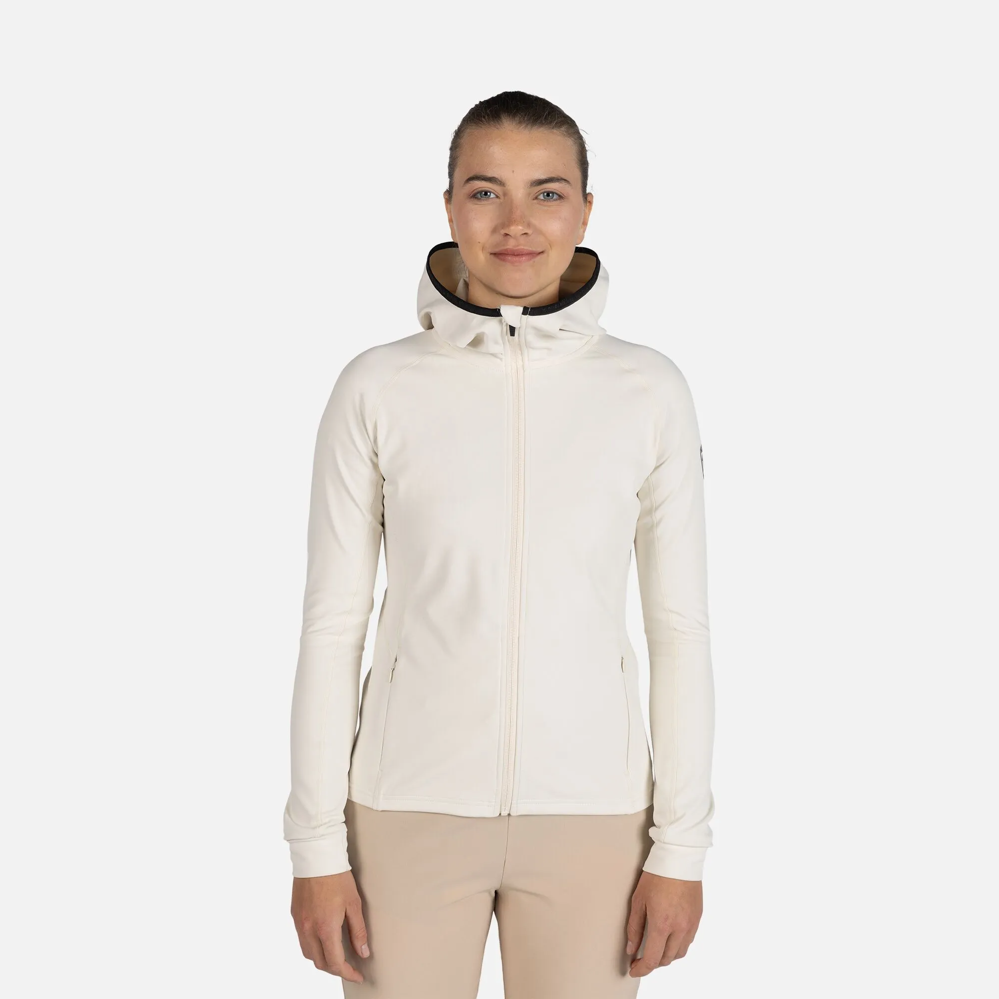 Capa intermedia Thin Midlayer con cremallera integral para mujer