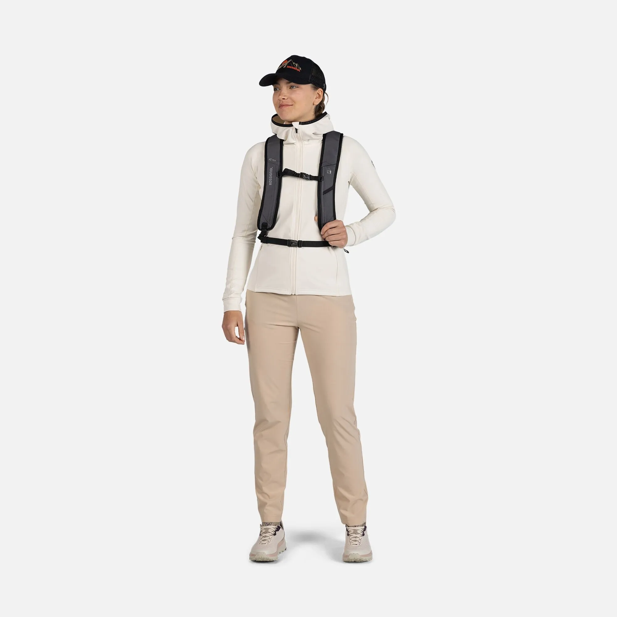 Capa intermedia Thin Midlayer con cremallera integral para mujer