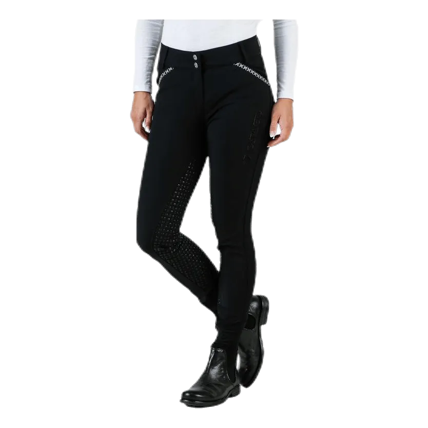 Catago Emily Riding Pants w. Silicon Black