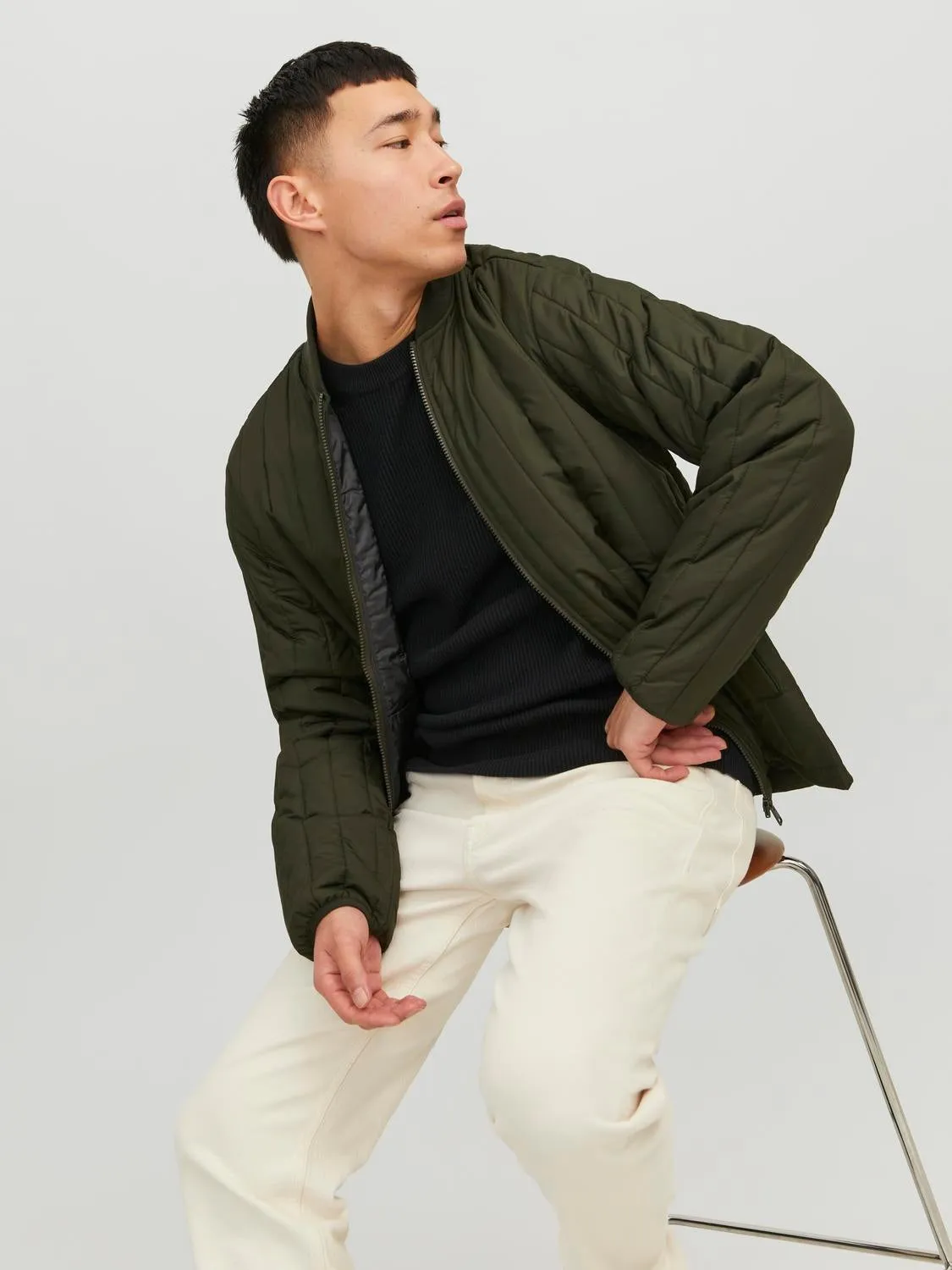 Chaqueta acolchada | Verde oscuro | Jack & Jones®