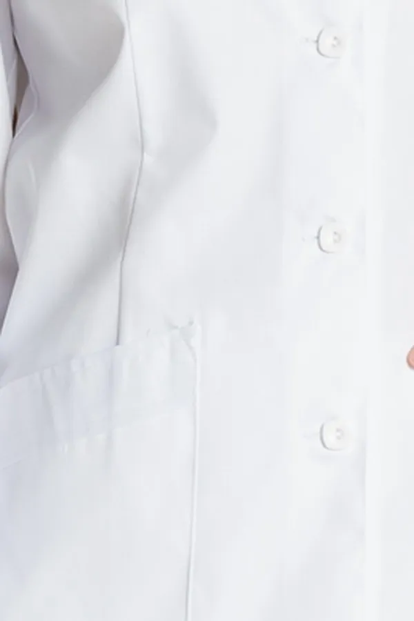CHAQUETA BLANCA CUELLO MAO MANGA LARGA 