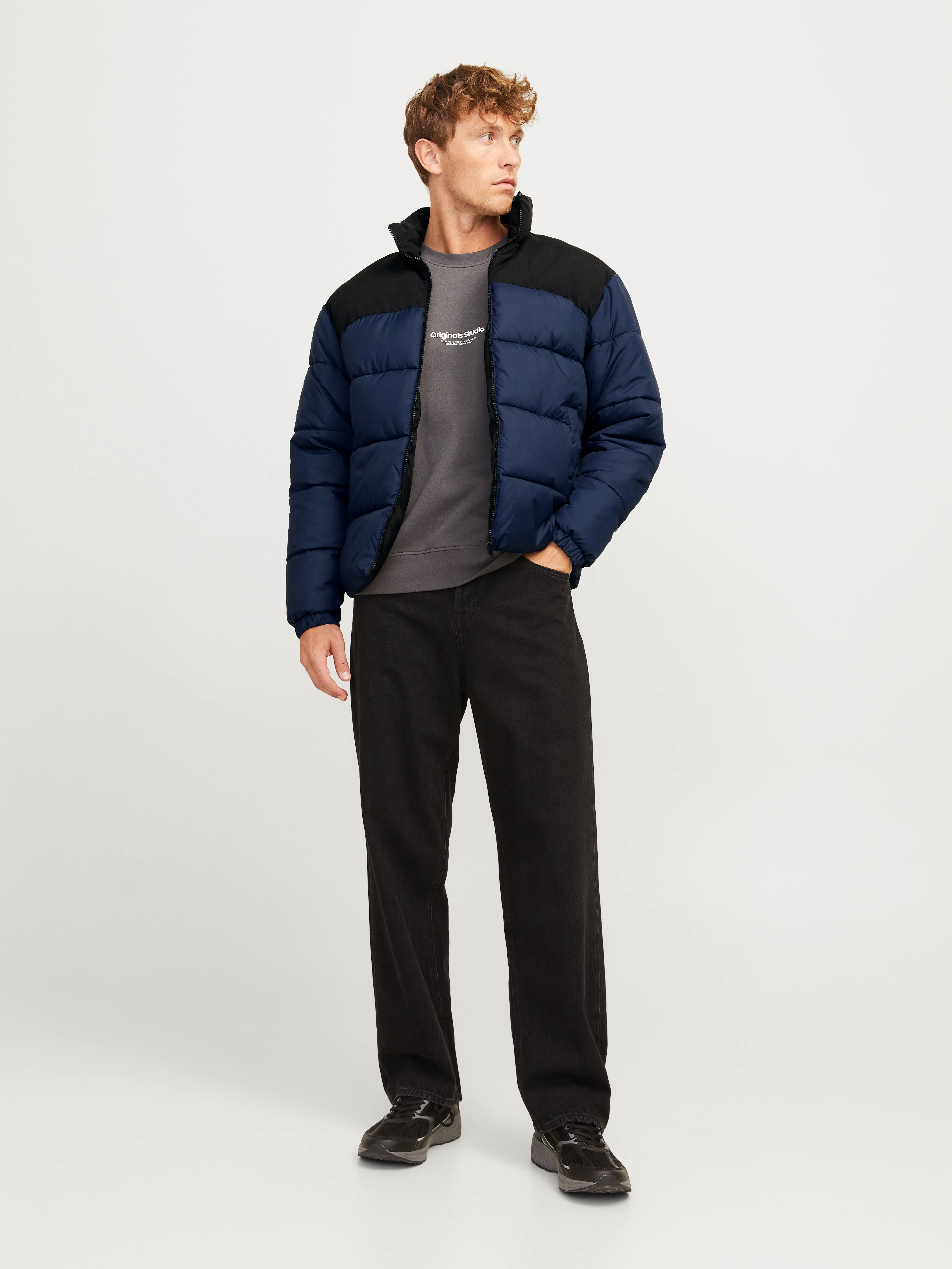 Chaqueta corta acolchada | Azul oscuro | Jack & Jones®