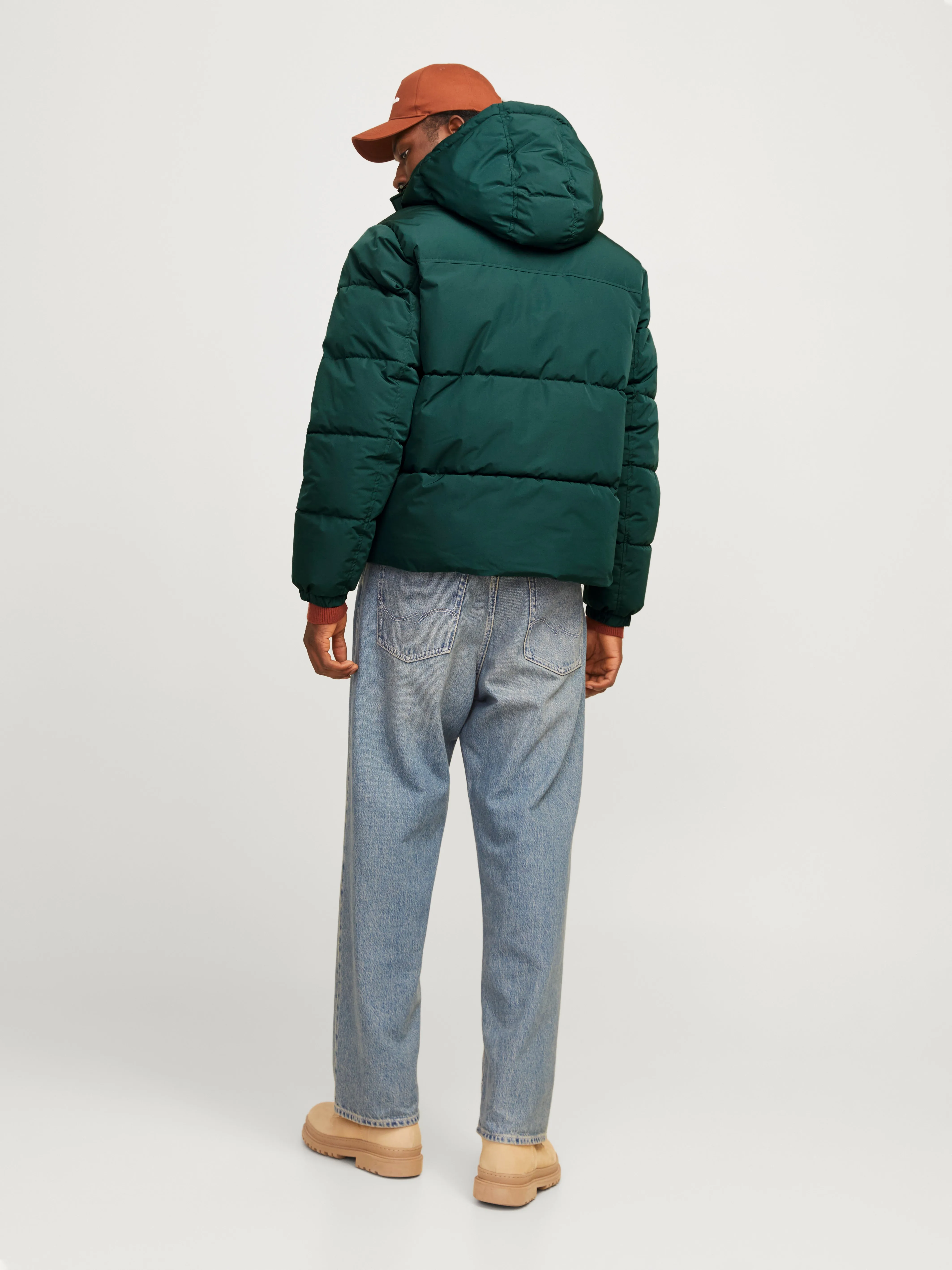 Chaqueta corta acolchada | Verde intermedio | Jack & Jones®