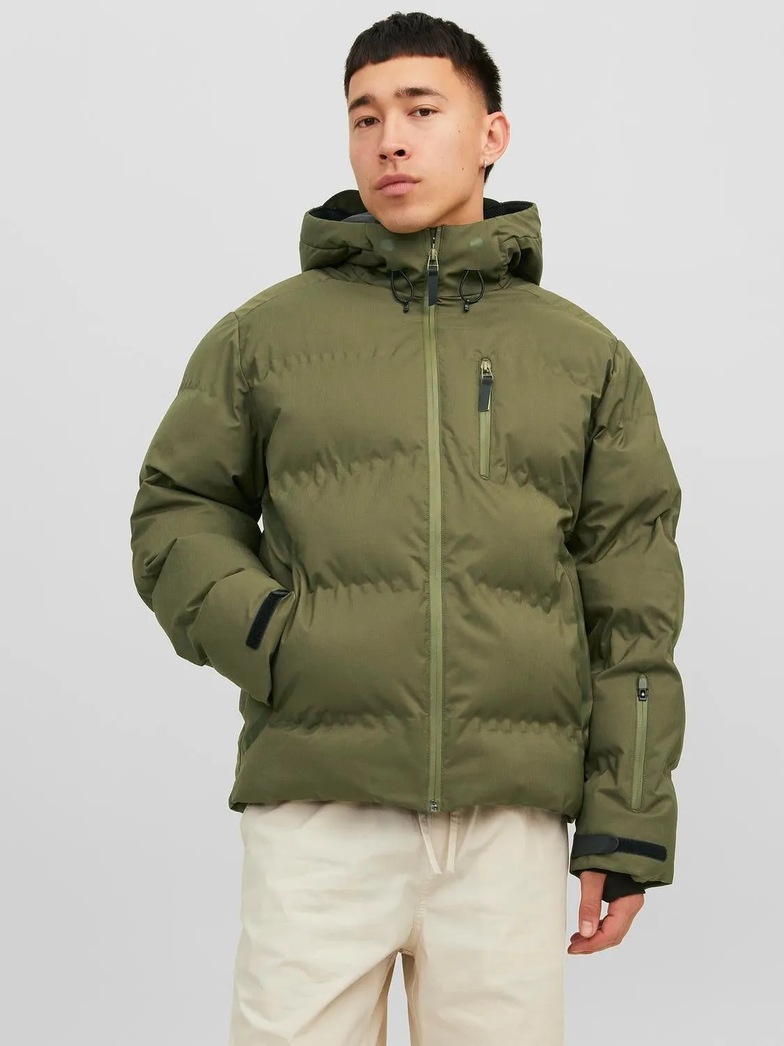 Chaqueta corta acolchada | Verde oscuro | Jack & Jones®