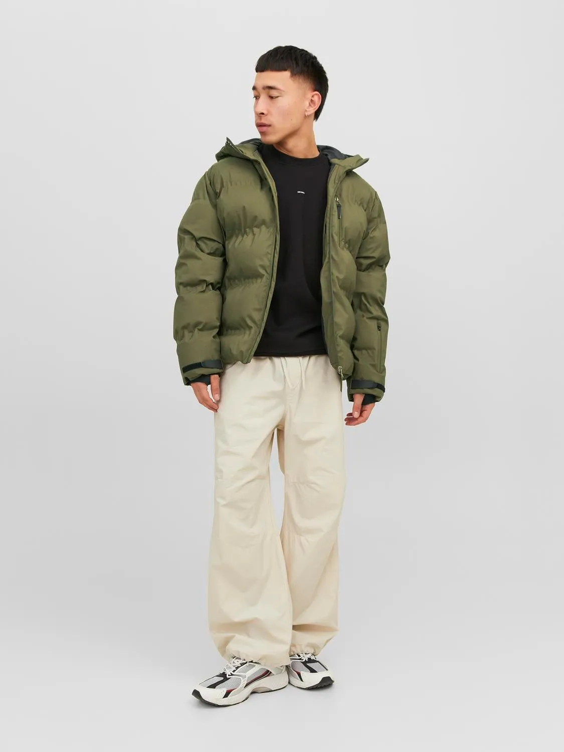 Chaqueta corta acolchada | Verde oscuro | Jack & Jones®