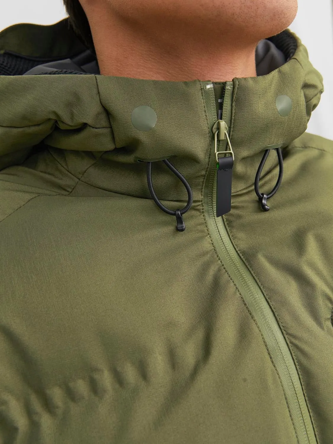 Chaqueta corta acolchada | Verde oscuro | Jack & Jones®