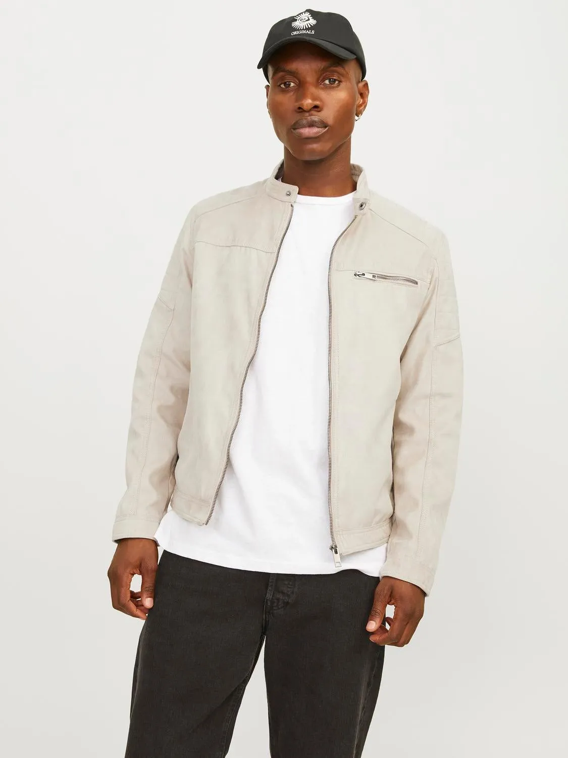 Chaqueta de antelina | Beige | Jack & Jones®