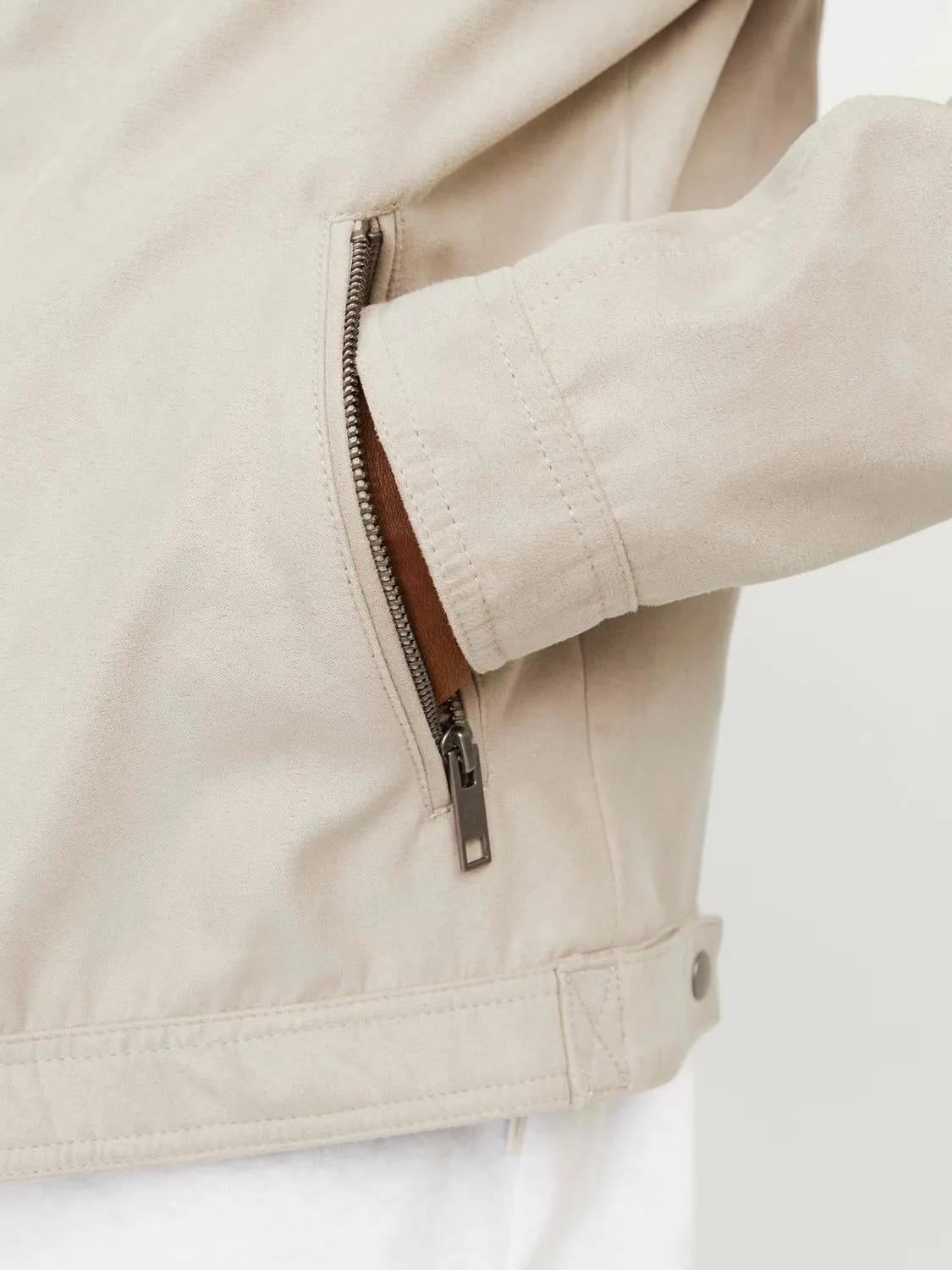 Chaqueta de antelina | Beige | Jack & Jones®