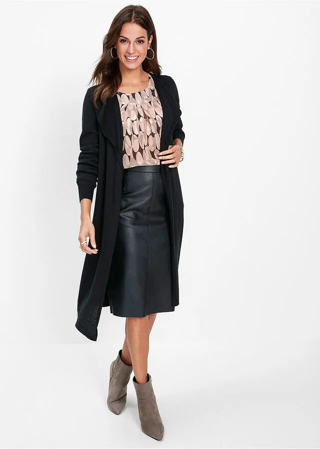Chaqueta de punto Negro