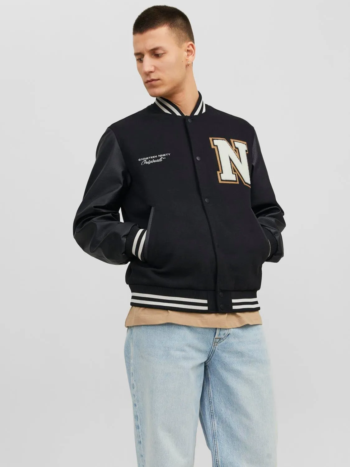 Chaqueta estilo béisbol | Negro | Jack & Jones®