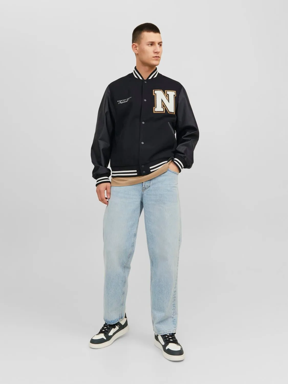 Chaqueta estilo béisbol | Negro | Jack & Jones®