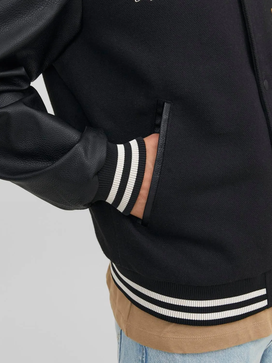 Chaqueta estilo béisbol | Negro | Jack & Jones®