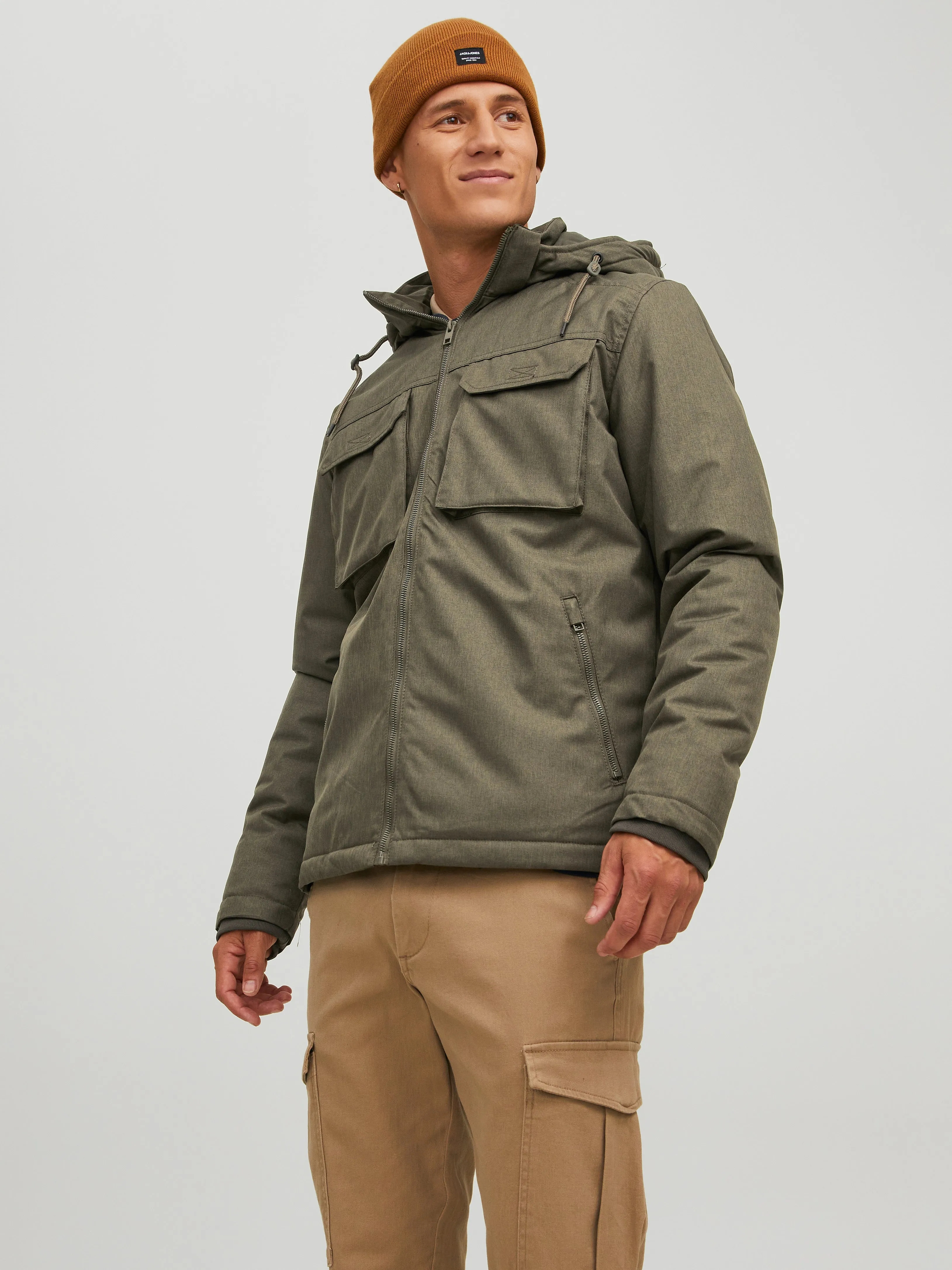 CHAQUETA LIGERAS | Verde oscuro | Jack & Jones®