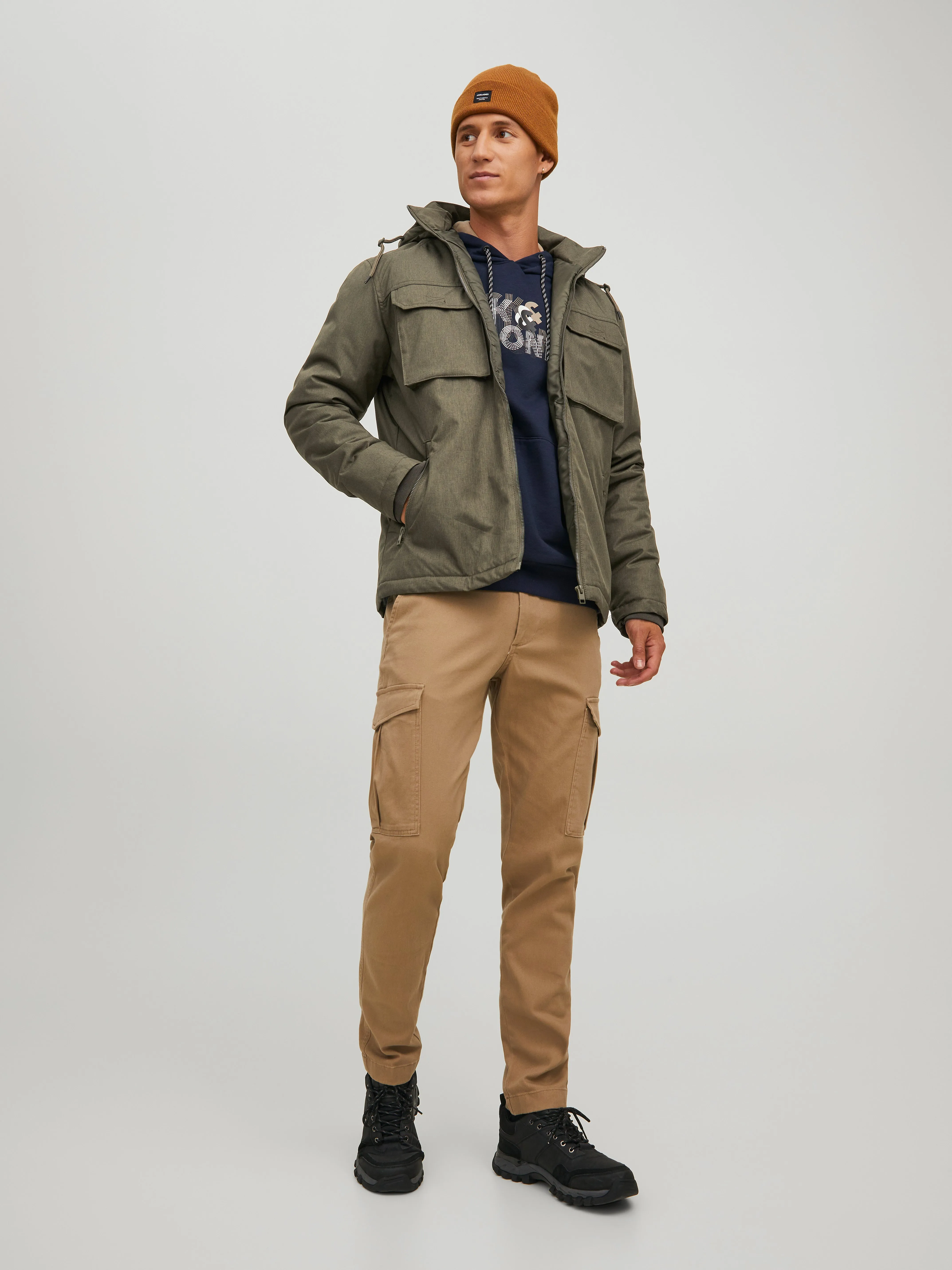 CHAQUETA LIGERAS | Verde oscuro | Jack & Jones®