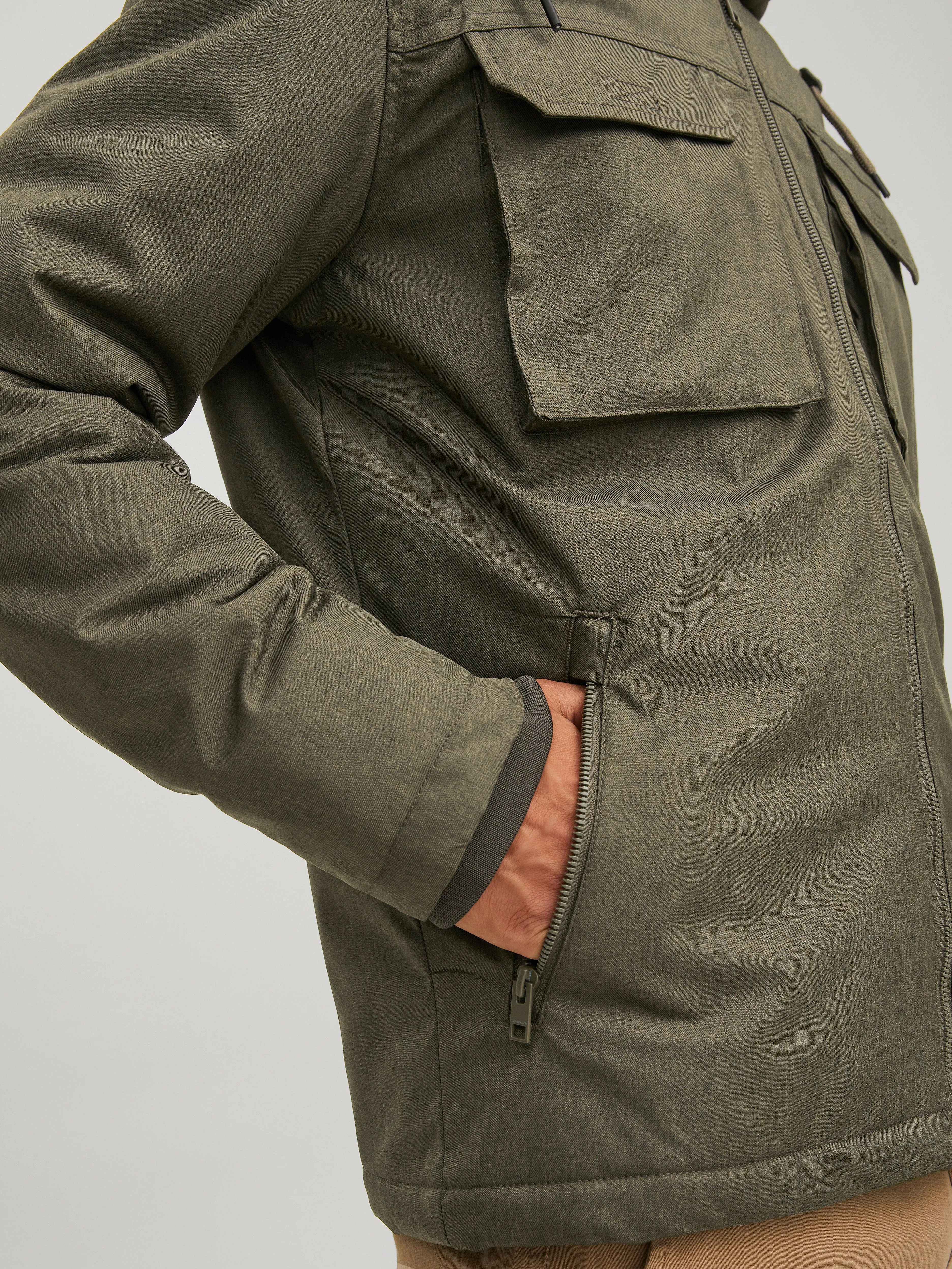 CHAQUETA LIGERAS | Verde oscuro | Jack & Jones®