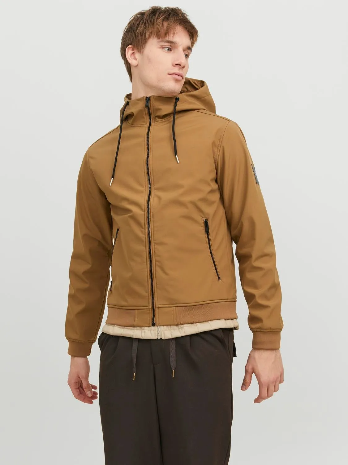 Chaqueta softshell | Marrón intermedio | Jack & Jones®