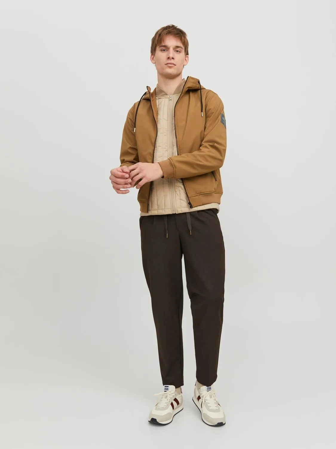 Chaqueta softshell | Marrón intermedio | Jack & Jones®