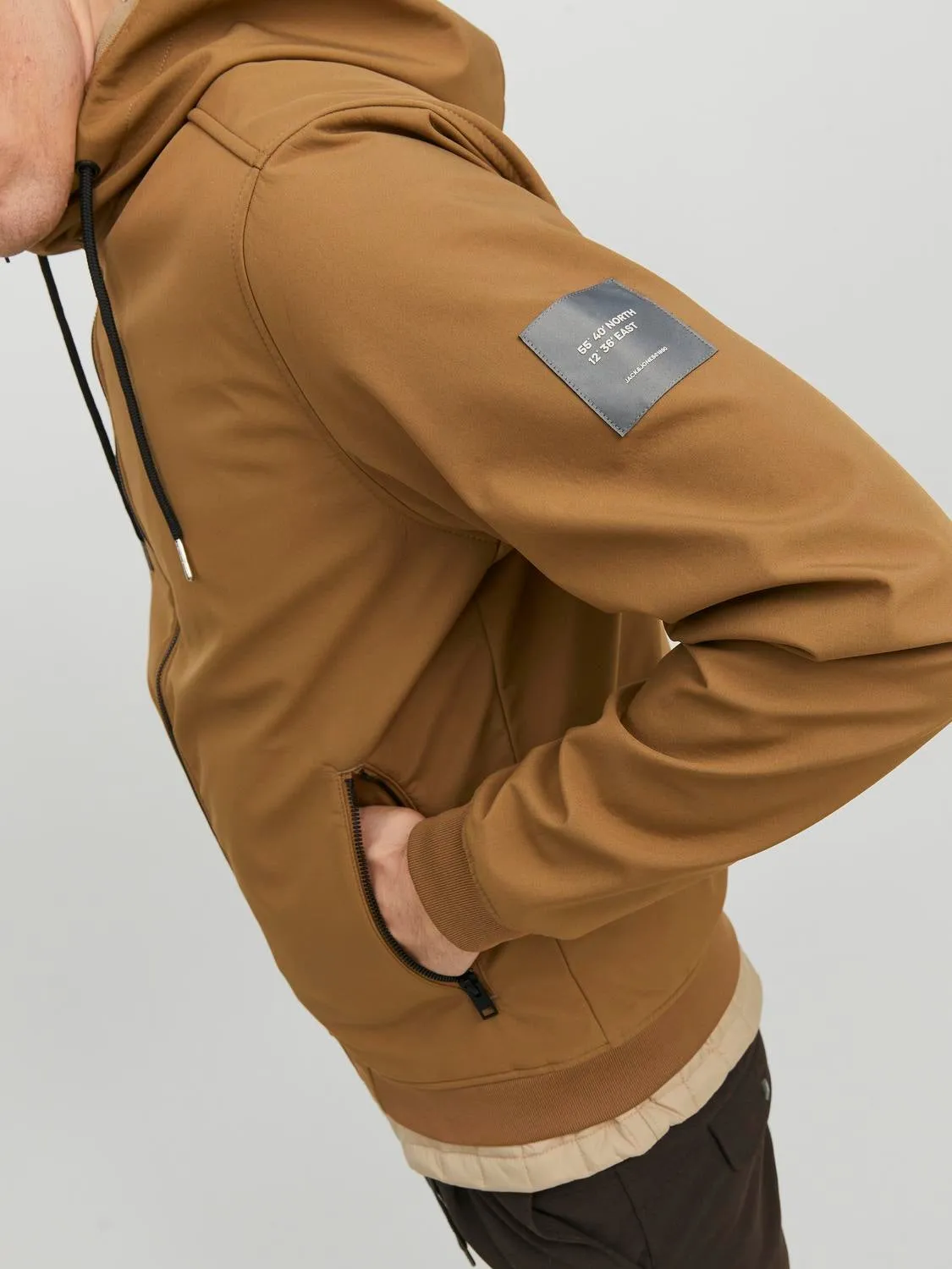 Chaqueta softshell | Marrón intermedio | Jack & Jones®