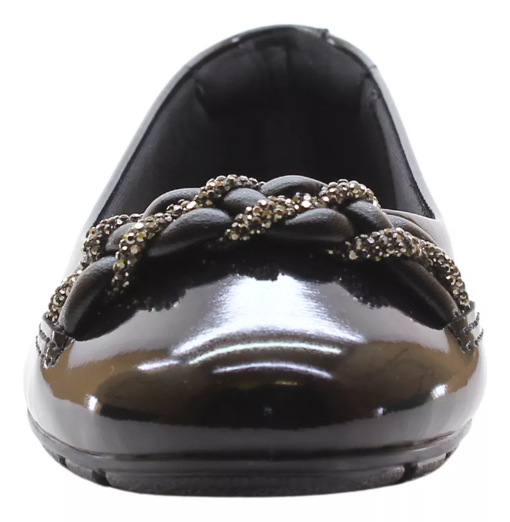 Chatas Chatitas Trenza Dama Mujer Moleca 5800.106 Carg