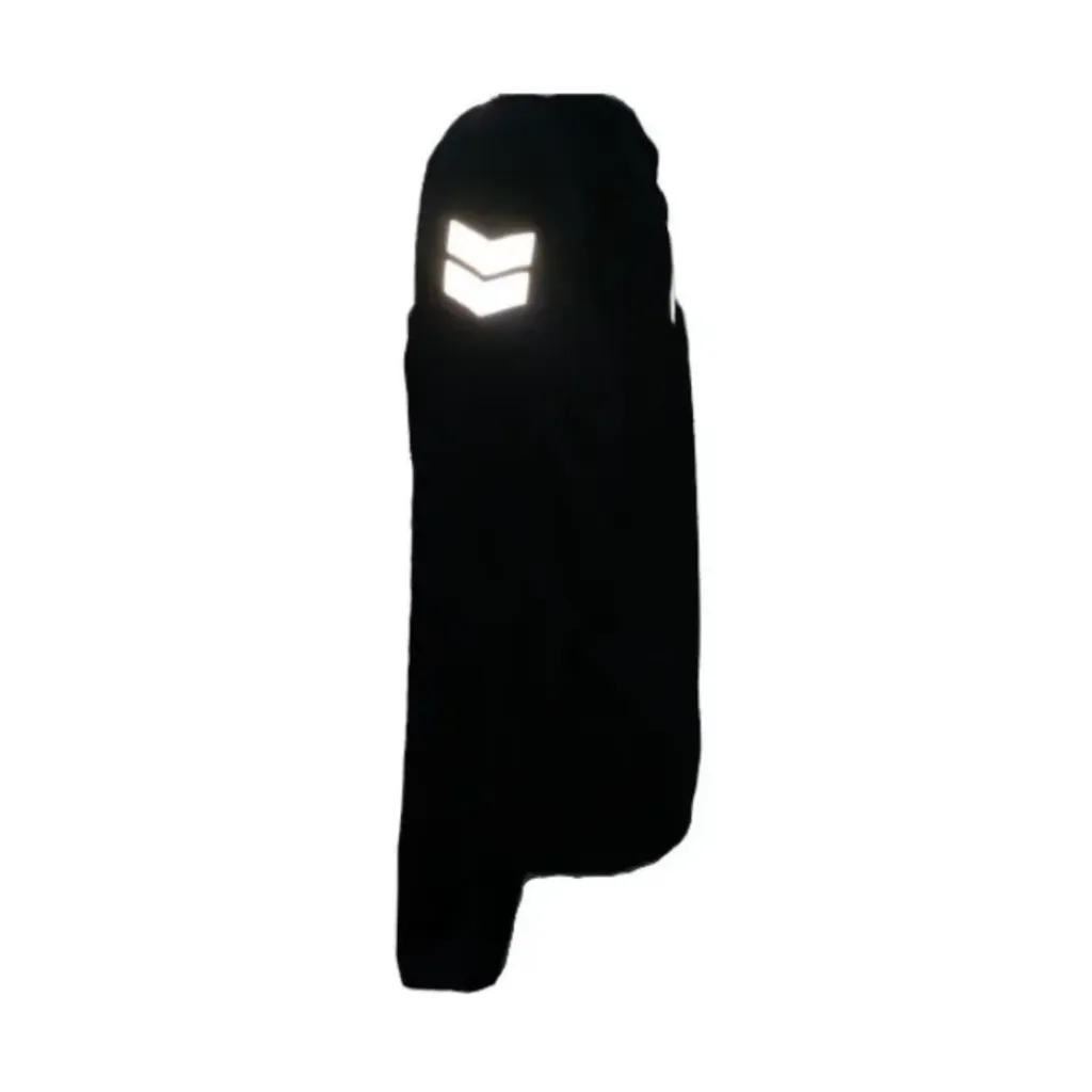 Combo Deportivo! Camiseta Termica Reflectiva Negro + Pantalón Cargo Negro