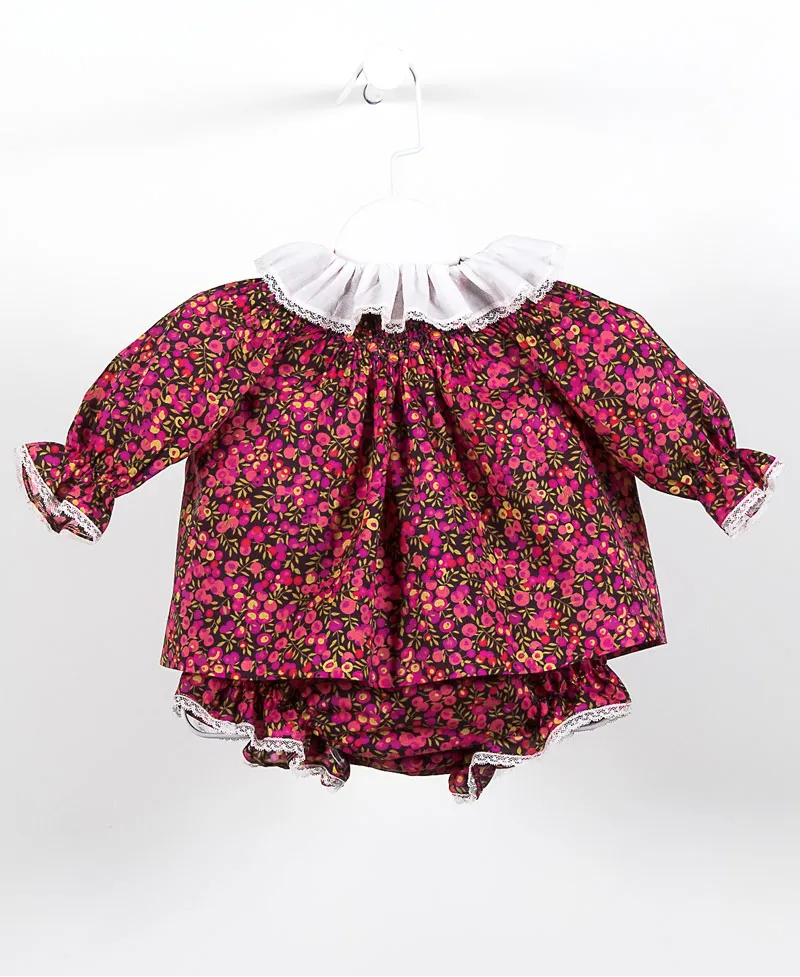 Conjunto Casildo Liberty CASILDA Y JIMENA Ciruela
