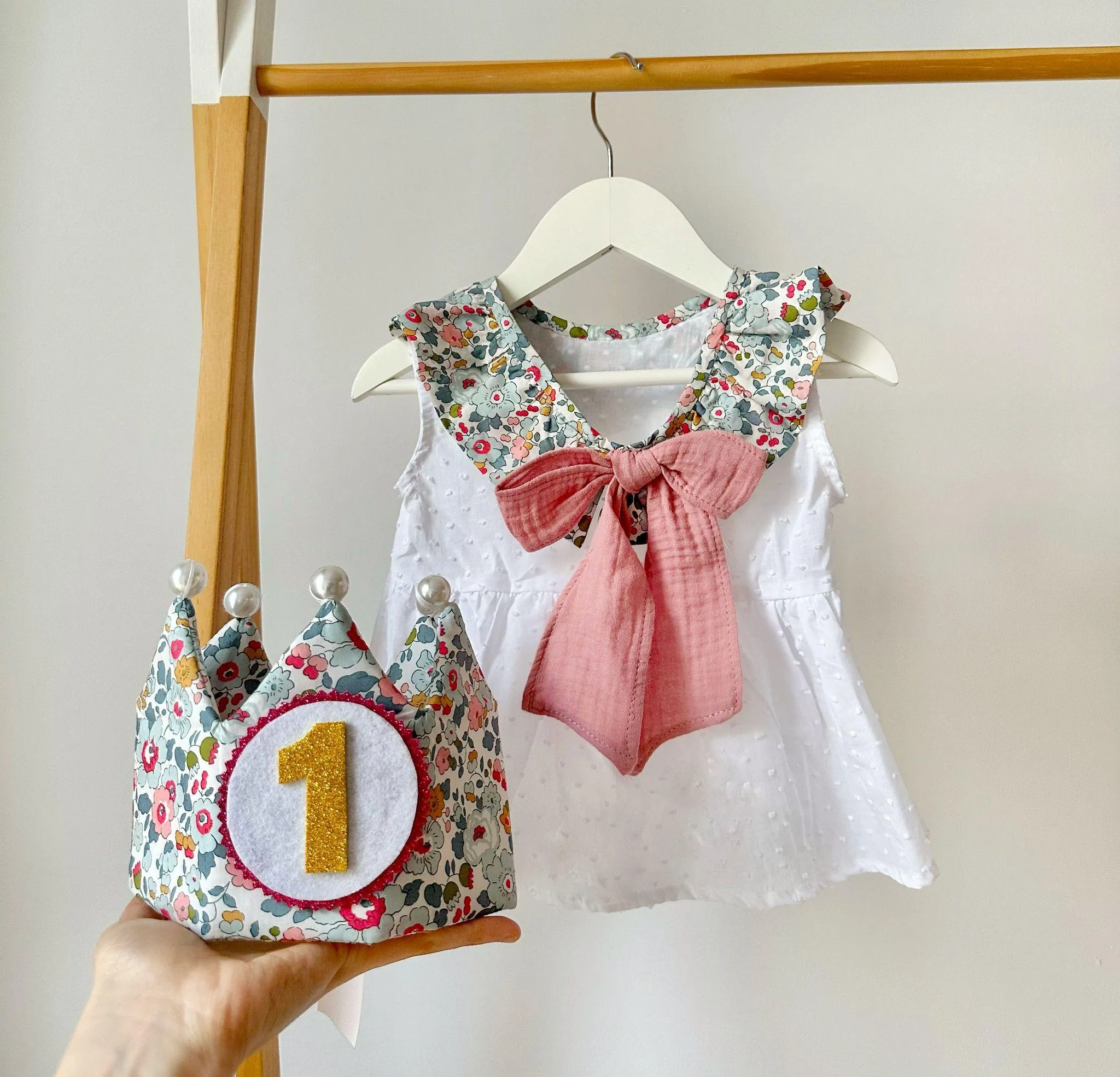 Conjunto cumpleaños Liberty Porcelana