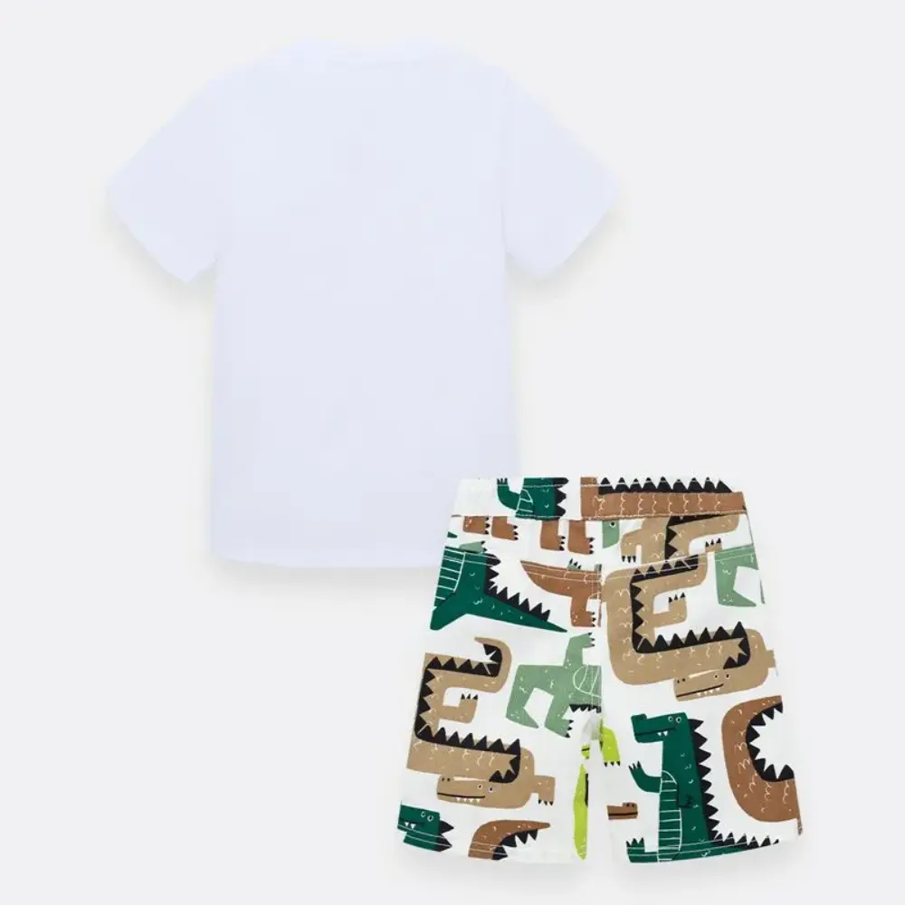 Conjunto de camisa manga corta + bermuda