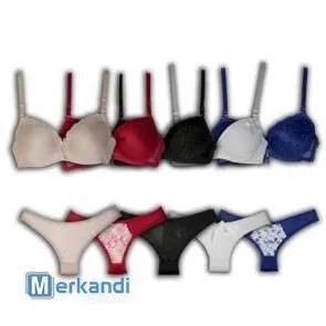 Conjunto de Sujetadores Tallas de 80 a 105 Colores y Dibujos Surtidos Ref. 1022
