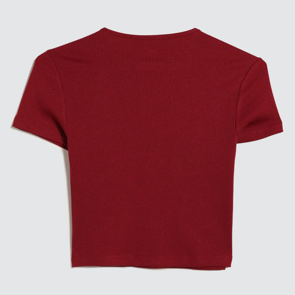 Crop Top Manga Corta