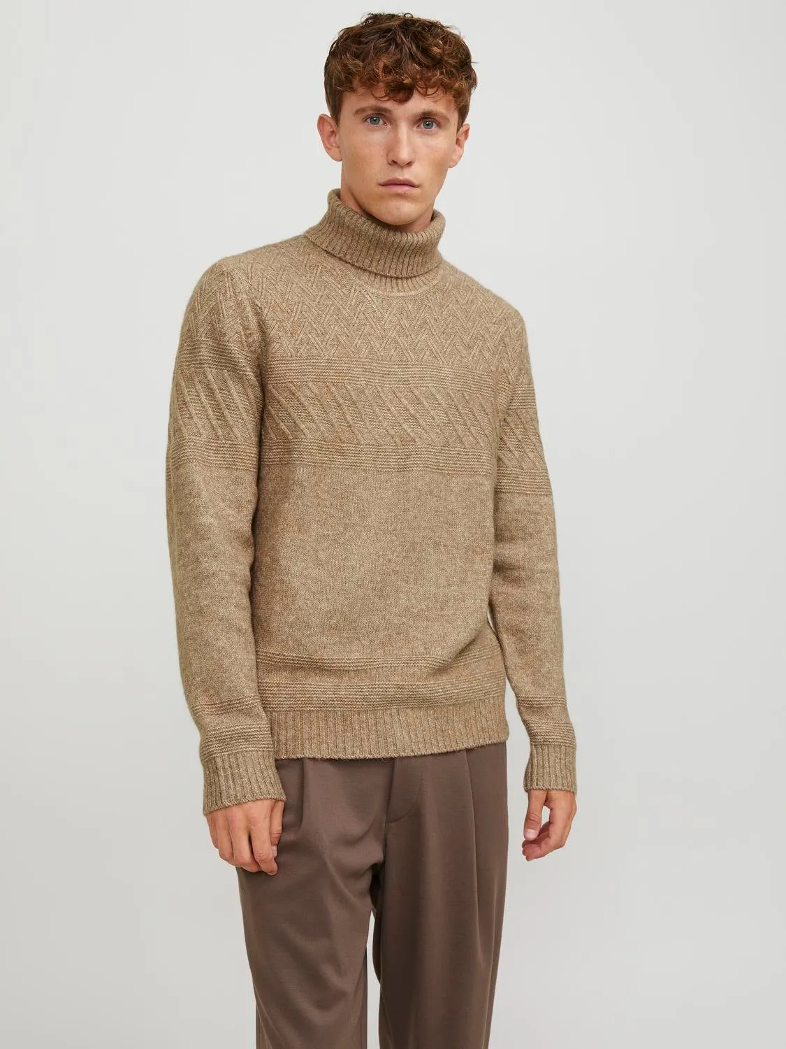 Cuello alto | Beige | Jack & Jones®