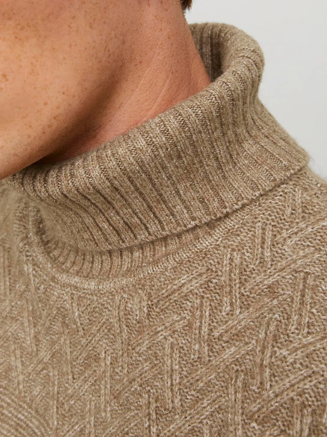 Cuello alto | Beige | Jack & Jones®