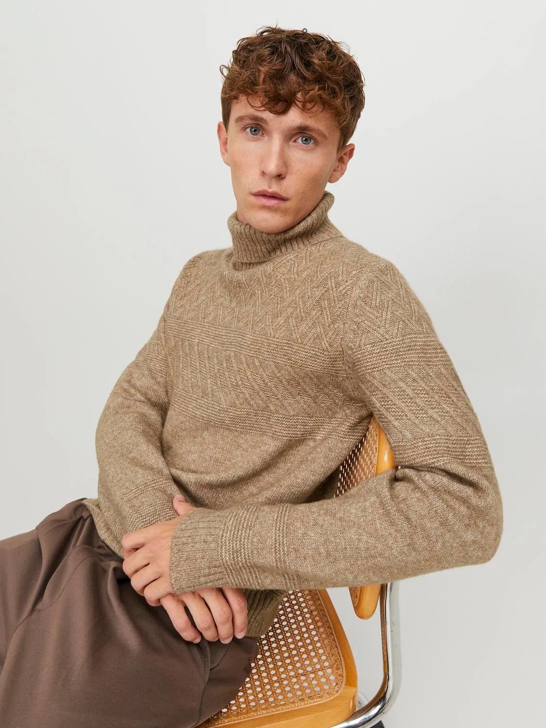 Cuello alto | Beige | Jack & Jones®