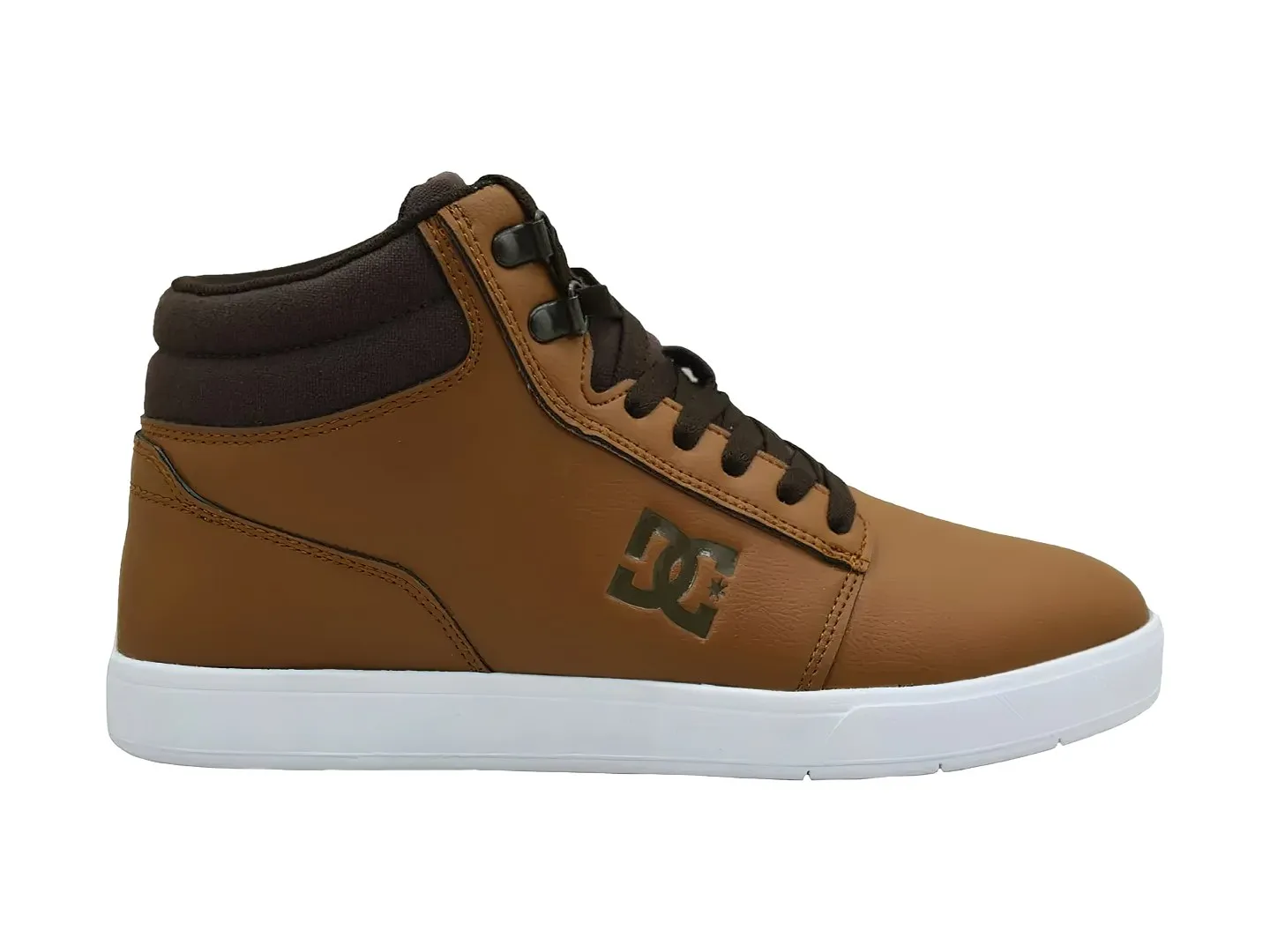 DC SHOES ADYS 100775 XCCW BROWN/BROWN/WHITE CRISIS 2 HI MX N/V  2530
