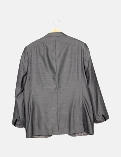 Di bye Conjunto chaqueta pantalón gris punteado