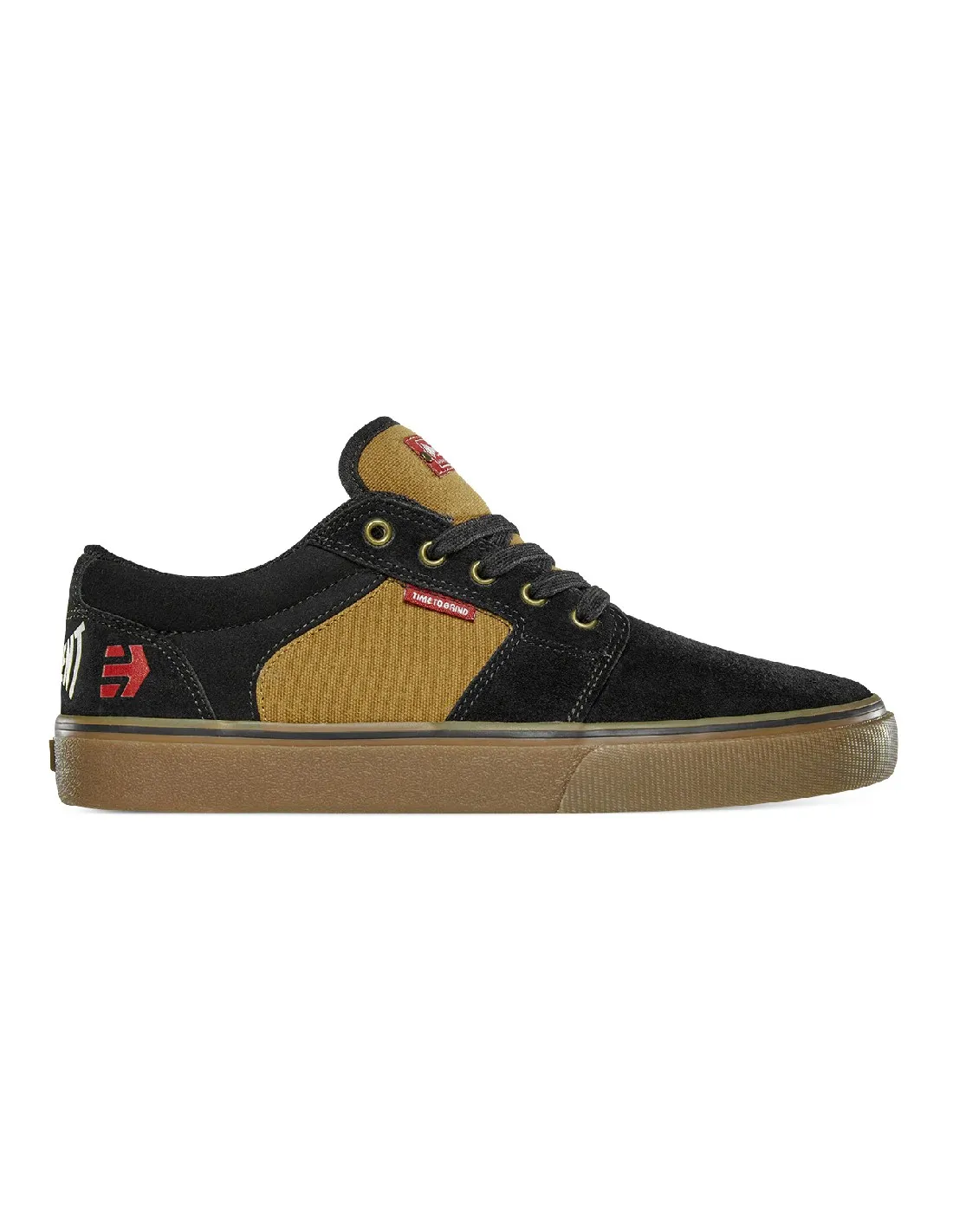 ETNIES X INDEPENDENT BARGE LS X INDY BLACK/BROWN