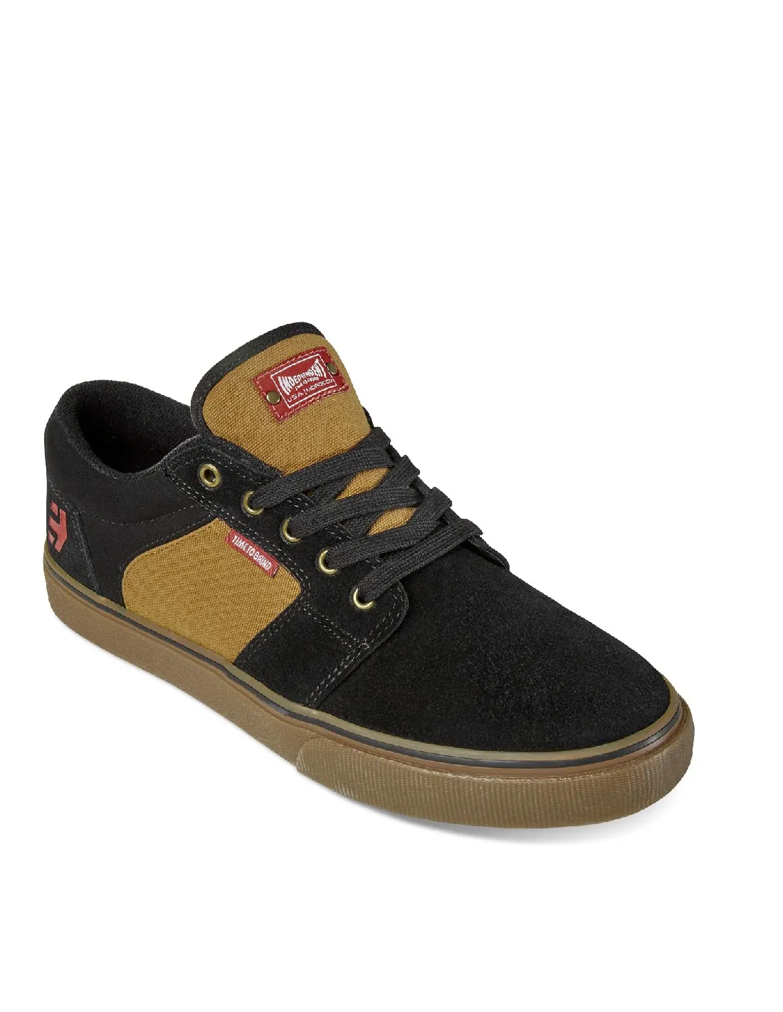 ETNIES X INDEPENDENT BARGE LS X INDY BLACK/BROWN