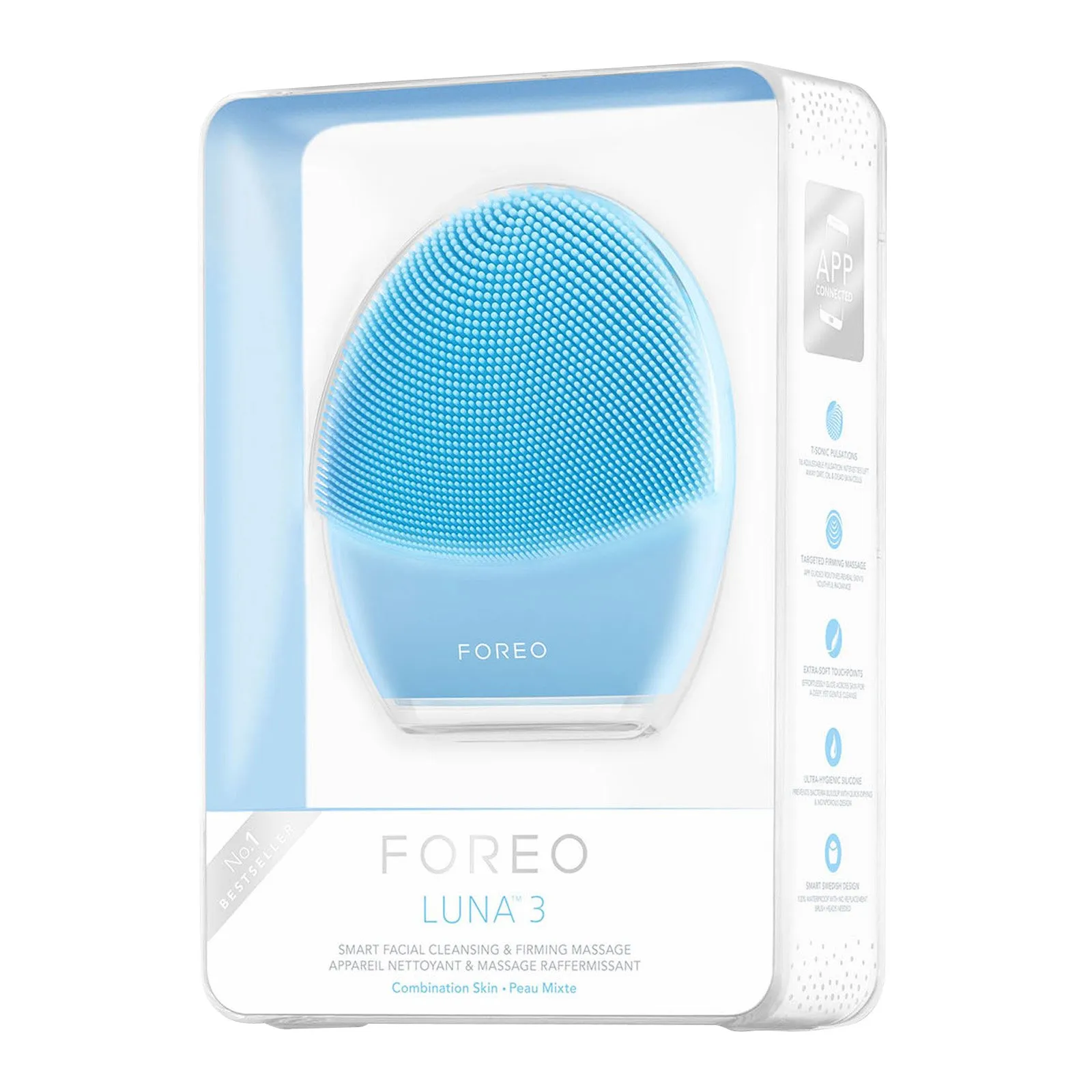 FOREO LUNA 3 PARA PIELES MIXTAS EN   BLUE