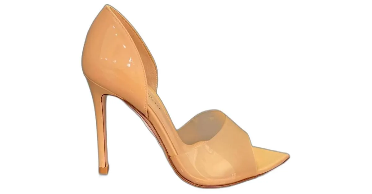 Gianvito Rossi sandali nuovi Beige 
