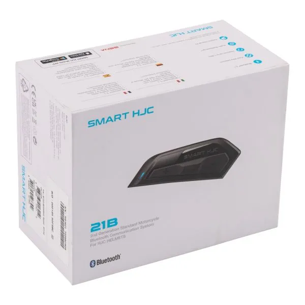 HJC F71 N. Grey + Kit Bluetooth Smart 21B Flat Black 