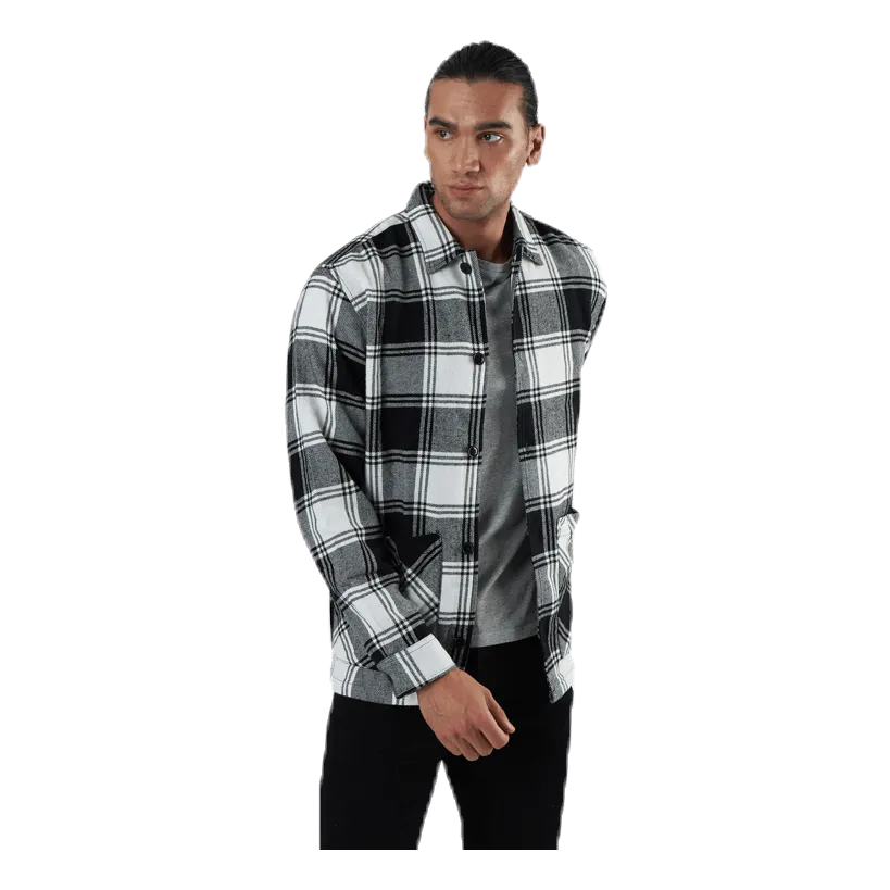 Jack & Jones Finn Overshirt Ls White