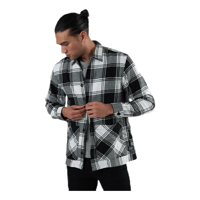 Jack & Jones Finn Overshirt Ls White