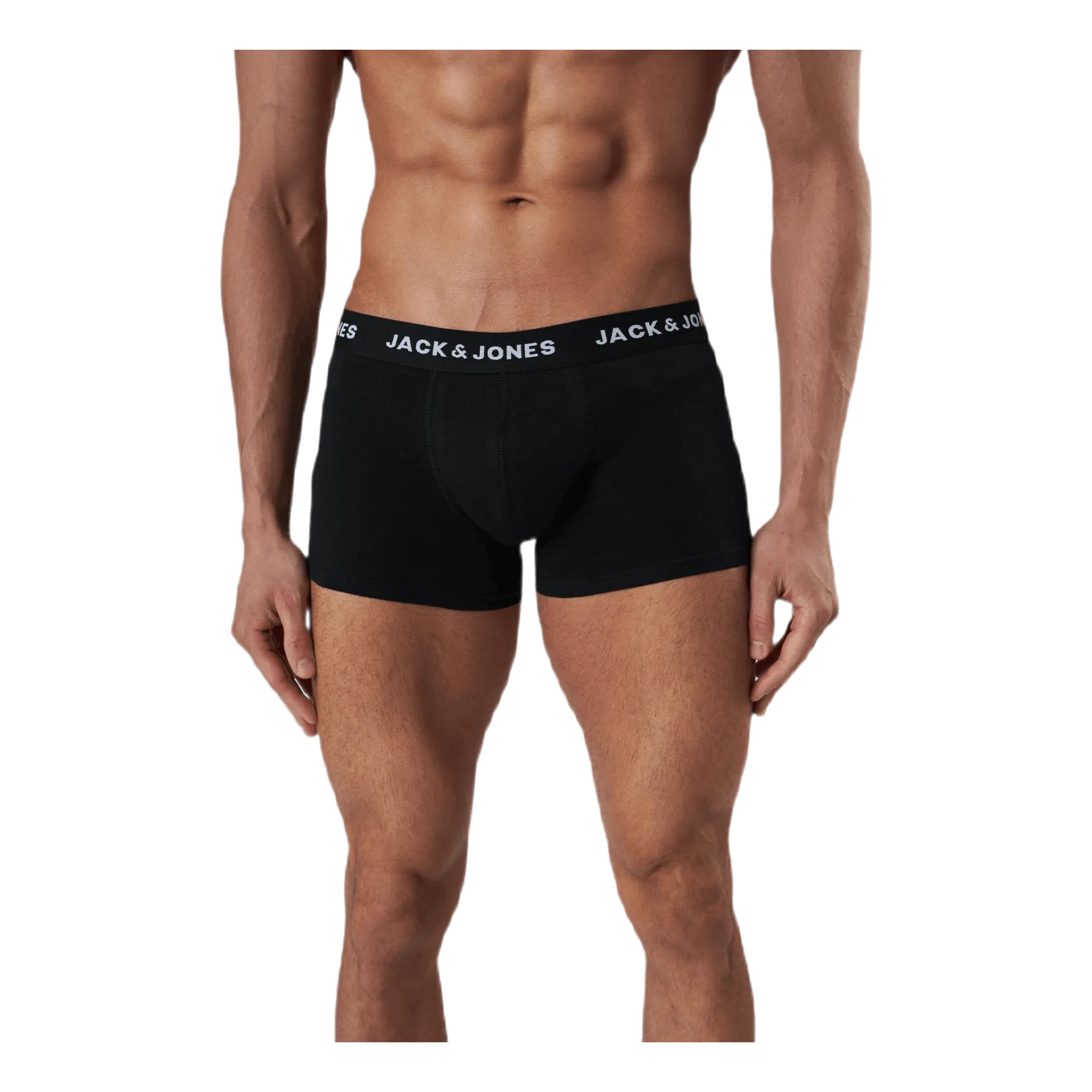 Jack & Jones Huey Trunks 7 Pack Black