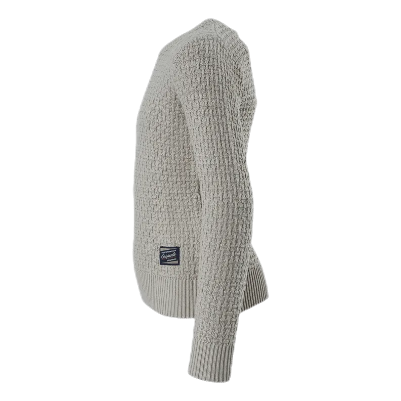 Jack & Jones Julius Knit Crew Neck Junior Black