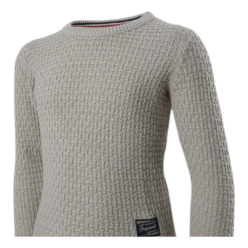 Jack & Jones Julius Knit Crew Neck Junior Black