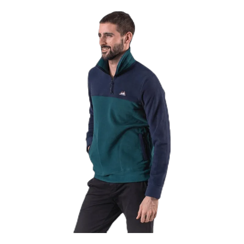 Jack & Jones North Sweat Half Zip Blue
