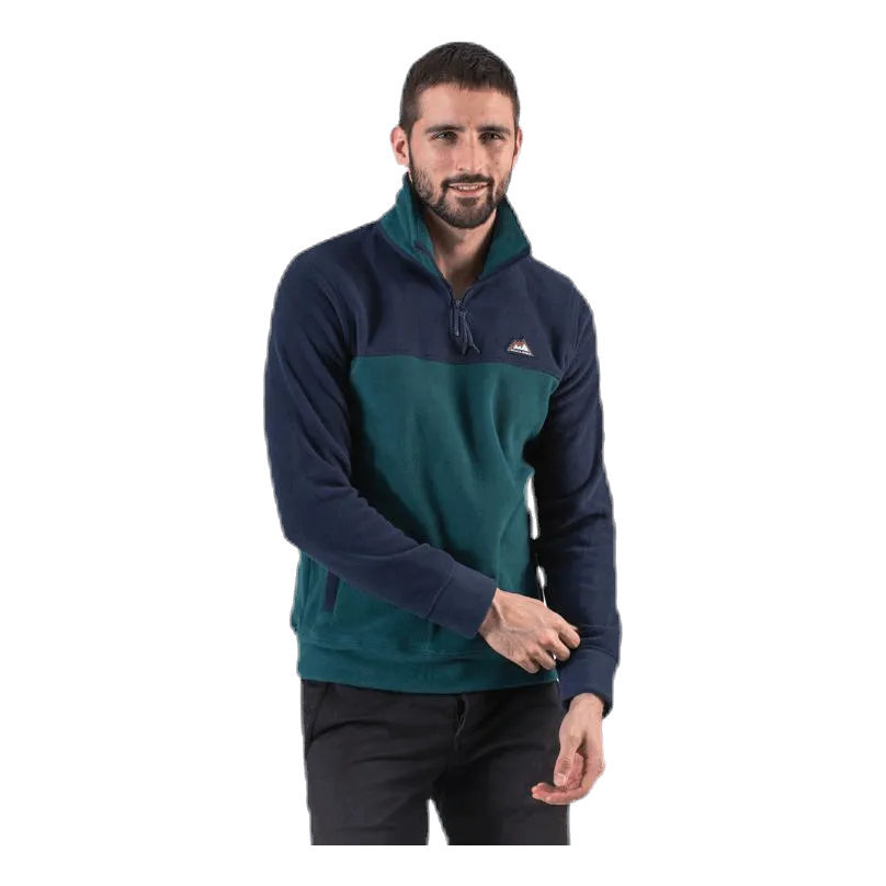 Jack & Jones North Sweat Half Zip Blue