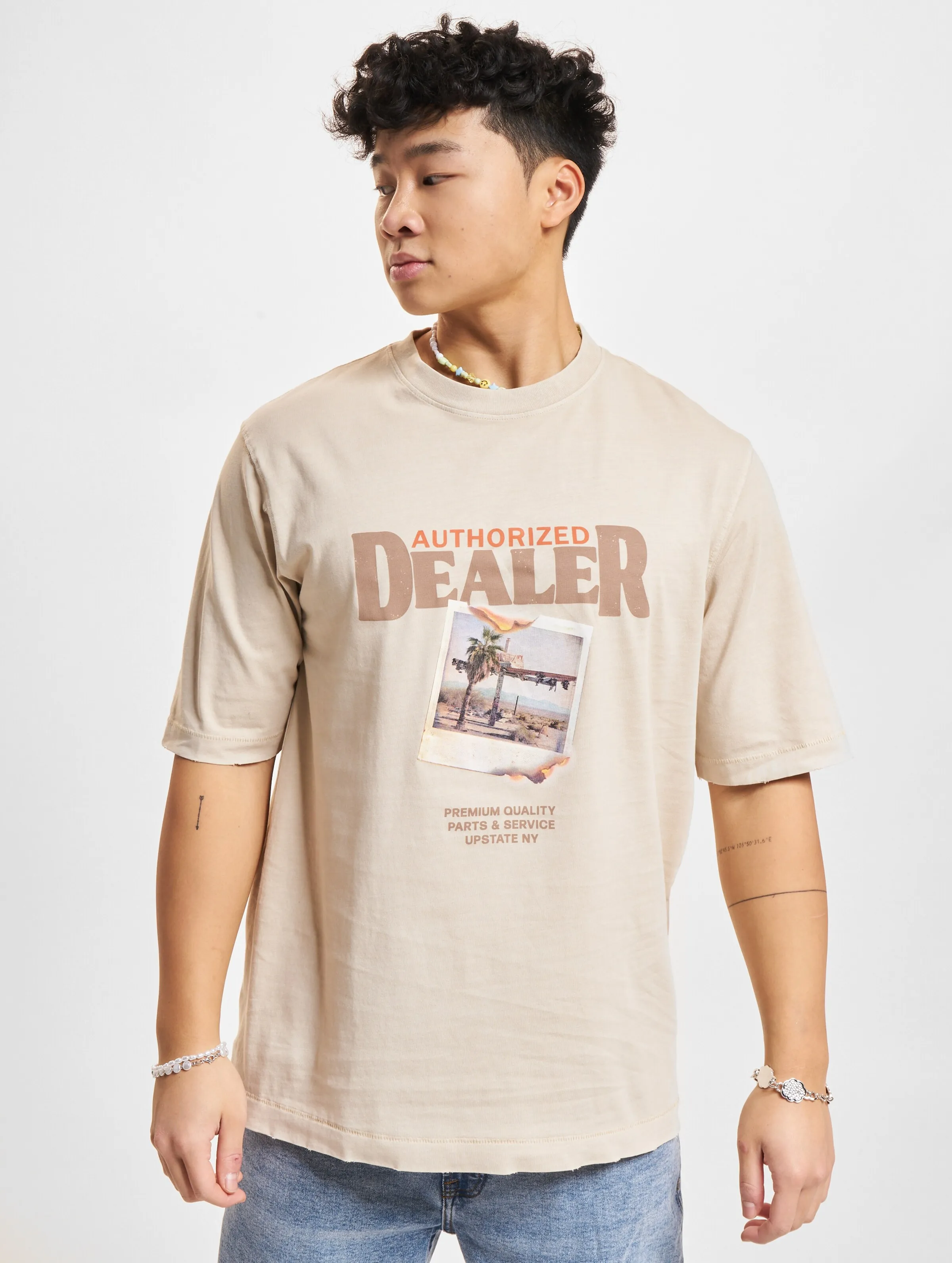 Jack & Jones Racer Photo Crew Neck