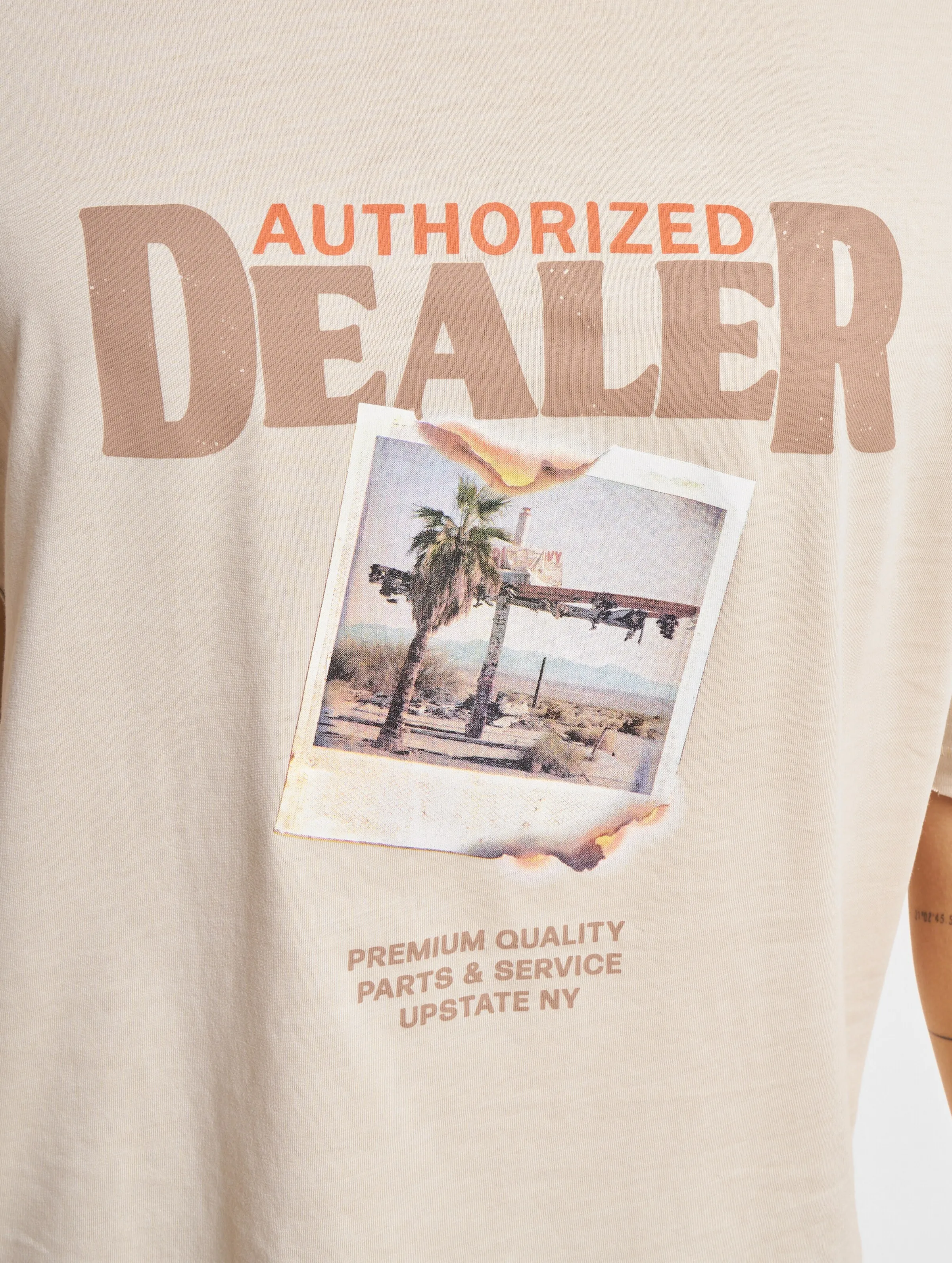 Jack & Jones Racer Photo Crew Neck